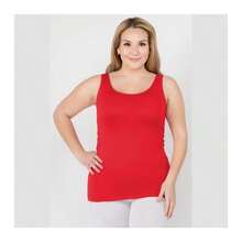 Top sin costuras para mujer - TALLA GRANDE - Rosa Fucsia - Ver 3
