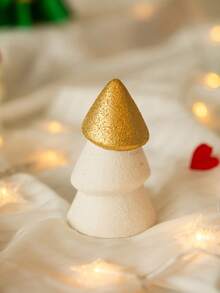 1 pieza Decoración cerámica con forma de árbol de Navidad, acabado mate, diseño minimalista, adecuado para regalos, hogar, vacaciones, escritorio, decoración de fiesta, decoración del hogar, decoraciones navideñas, decoración de habitación, invierno