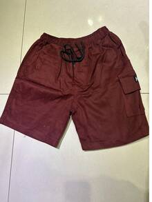 Comfortable Men's Shorts Cheap For You - 酒紅色 - 查看 1