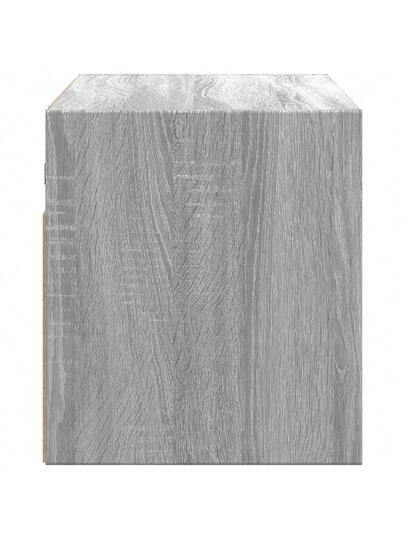 VidaXL TV Wand Unit LED 80x31x35 Cm Grijs Sonoma Oak view 7