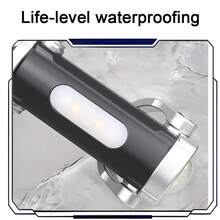 1 件装多功能长端手电筒迷你便携式钥匙扣灯笼适用于家庭户外露营应急工作灯