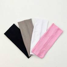 1/4 Stück Set Mehrfarbige Stoff Mode Haarband für Frauen, vielseitig für täglichen Gebrauch, Schal, Herbst Haarband, Sport Haarzubehör, Herbst Bandana, Yoga Schweißband, Workout Haarband, Laufen, Winter, für Urlaubsoutfits Frau