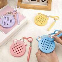 可爱猫咪磁性涂鸦板，趣味减压钥匙扣吊坠，毕业礼物，复活节礼物，生日礼物 - 多色 - 查看 7