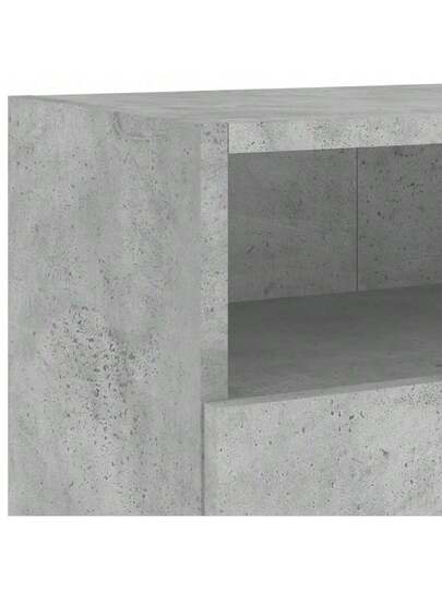 VidaXL TV Wand Unit 100x30x30 Cm, Finished Wood, Concrete Grijs view 10