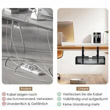 Cable Organizers - 黑色 - 查看 5