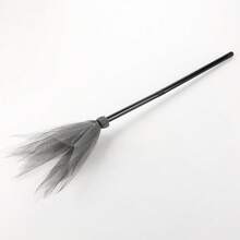 Detachable Witch Broom, Multi-Color Options, Halloween Party Decor, Wizard Costume Prop