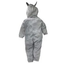Mameluco con gorro bordado sin pie Disney - Gris Claro - Ver 4