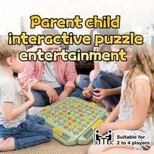 Juego de mesa de memoria con frutas, ajedrez divertido de volteo multijugador, juguete educativo de entrenamiento cerebral para niños, juego interactivo de mesa para noche familiar padres e hijos, juego de aprendizaje de concentración para viajes y fiestas - Multicolor - Ver 5