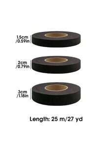 1pc Double-Sided Iron-On Hemming Tape, Strong Adhesive Heat Bonding Tape, Iron-On Fusible Web For Clothing Alterations, Pants, Jeans, Skirts - 彩色 - 查看 12