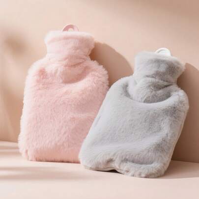 Túi nước nóng, chứa đầy nước, có thể dùng để chườm ấm và làm ấm bụng. Túi giữ ấm chân cho nữ dày dặn, chống nổ. Túi giữ ấm tay chứa nước. Túi giữ ấm tay chứa nước bằng lông thỏ giả. Thích hợp làm quà tặng cho Ngày Valentine, Ramadan và các dịp khác.