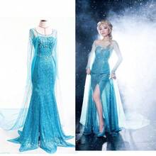 Halloween Frozen Cosplay, Princess Dress, Adult Role-Playing, Adult Performance, Costume - 假髮 - 查看 3