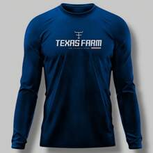 Camisa proteção uv térmica country Texas - Azul Marinho - Visão 2