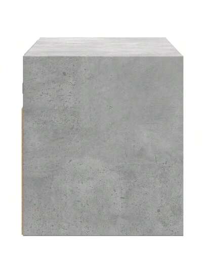 VidaXL TV Wand Unit LED Lighting 100x31x35 Cm Concrete Grijs view 7