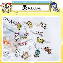 Llavero oficial con licencia de Tokidoki, 12 unidades, llavero de unicornio, colgante de Tokidoki, bonito colgante de acrílico para bolso, accesorio de moda para mujer. - Verde - Ver 7