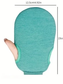 1 pièce Ensemble de bande exfoliante pour le bain, filet moussant et boule, 3 en 1 pour le brossage du dos, le nettoyage du corps, gant de bain doux, boule de douche, serviette de bain exfoliante. Ensemble d'outils de bain pour le frottage du dos, le nettoyage en profondeur du corps, les outils de gommage pour la douche à la maison, accessoires de salle de bain