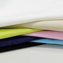 10 Colors Of Linen Embroidery Fabric, DIY Handmade Cloth, Suitable For Cross-Stitching, DIY Sewing, DIY Handicrafts, Sewing Dolls, Bag Fabrics, Needlework Fabric