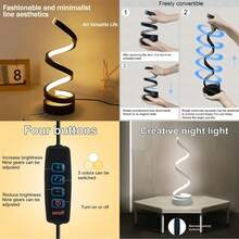 1pc LED Iron Art Desk Lamp, USB Powered, 3-Color Dimming, Height Adjustable, Ideal Room Decor Light, Suitable For Living Room, Study, Office, Bedroom, Party, Dining Room, Dorm, Great Gift For Holiday, Valentine's Day, Christmas, Halloween