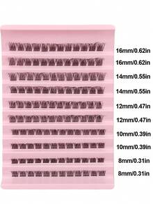 Rikuaild 120PCS D Curl Thickness 0.03mm Clusters Lashes Eyelash Production Process Upgrade /Really Soft & Lightweight Wispy Cluster Lash Crossed Natural False Eyelasheslash Clusters,Eyelash Clusters,Individual Eyelashes,Lashes,Fake Lashes - D - 查看 4