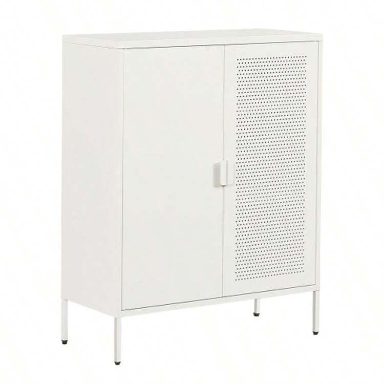 金属製キャビネット 扉付 テレビ台 サイドボード 収納棚 スチールチェスト 金属製キャビネット 扉付 テレビ台 サイドボード 収納棚