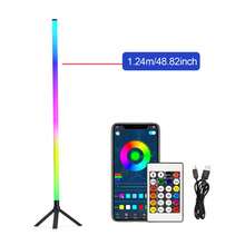 1pack/2pack RGBCW LED Corner Floor Lamp - Minimalist Style, APP&Remote Control, Dimmable& Timing, Music Sync, Great For Living Rooms, Bedrooms, Game Rooms, Home Offices, Parties And Decorations