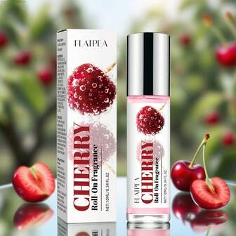 1PC 10ML Flameless Aromatherapy Fragrance Spray, Cherry Ball Fragrance Spray Lasting Fragrance, Fresh And Elegant, Exuding A Unique Charm