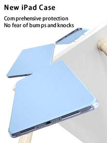 Capa Giratória Compatível com iPad 11ª/10ª Geração com Suporte para Lápis, Compatível com iPad 5/6/7/8/9, Todos os Modelos iPad Air e iPad Pro 2018-2025, Suporte Giratório de 360 Graus com Proteção, Função Ligar/Desligar Automática