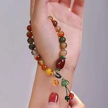 One Hypoallergenic Academic Ruyi Bracelet, Exam Confidence Booster For Sensitive Wrists, Adjustable Study Focus Beads