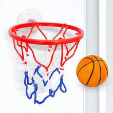 Wall Mounted Indoor Basketball Hoop, No Drilling Required, Children & Home Use Basketball Rack, Christmas Gift