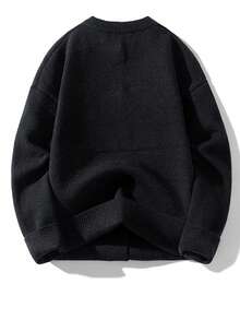 Men Cardigans - Black - View 2