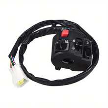 1Pair 7/8" (22mm) Motorcycle Handlebar Switch - Horn/Turn Signal/Fog Light/Start Controller, Left & Right For Riders