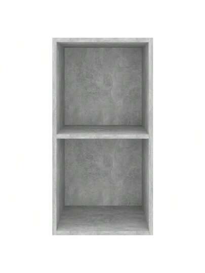 VidaXL TV Wand Unit 37x37x72 Cm Finished Wood Concrete Grijs view 4