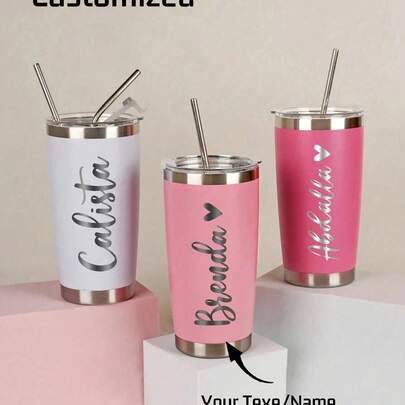 Cốc du lịch 20oz cá nhân hóa, cốc du lịch tùy chỉnh, cốc đi biển, cốc thép không gỉ, quà tặng cuối tuần cho hội chị em, cốc khắc laser, cốc cá nhân hóa, cốc tùy chỉnh, đa chức năng, có thể tái sử dụng, dễ vệ sinh, tinh tế, thiết kế sang trọng, vật dụng nhà bếp thiết yếu, quà tặng Ngày của Mẹ