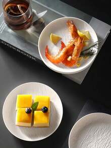 创意牛排盘 西餐盘 家用甜品盘 日式盘 蔬菜盘 牛排盘 平盘 早餐盘