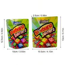 20/40pcs Green Laser Self-Standing Packaging Bags With Zip Lock, Essential For Beauty Samples/ Handmade Soaps/ Cultural And Creative Product Packaging. - 40 Pieces (20 Boxes+20 Bags) - View 2