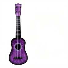 Funny Ukulele Guitar - Suitable For Beginners And Educational Purposes, Early Music Gift, Beginner Ukulele, Mini Wooden Plastic Guitar Instrument, Practice Ukulele With 4 Real, Realistic Guitar Strings, Clear Sound. Suitable As A Halloween, Thanksgiving Or Christmas Gift, Random Color Accessories - Multicolor - View 7
