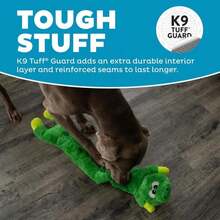 Outward Hound Scruffles Moose Plush Squeaky Dog Toy, Large - ColorB - 查看 2