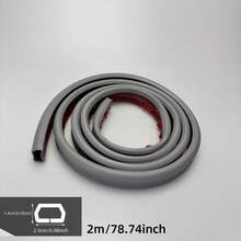 1pc 1.5cmx2m Decorative Wire Trough - Conceals Exposed Wires, Soft And Tidy Wire Management Strip, Prevents Tripping Hazard, Easy Floor Surface Installation, Space-Saving, Durable, Wire Cover Strip - Multicolor - View 18