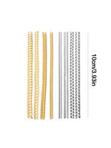 8/16/24片装透明戒指尺寸调节器，隐形戒指尺寸调节器，女士松动戒指尺寸缩小器，隐形胶水，DIY缝纫珠宝工具套装 - 适用于结婚戒指和珠宝，佩戴舒适，缩小戒指尺寸保护器，适合所有戒指尺寸，活体戒指固定器，戒指调节器，隐形透明收缩垫，适合所有 - 彩色 - 查看 9