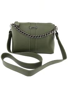 Retta Official Small Crossbody Women's Party And Hand Bag - 軍綠色 - 查看 5