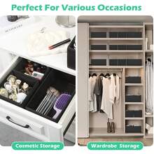 3pcs Foldable Clothing Storage, Canvas Drawer Organizer - Foldable Socks, Underwear And Other Storage Boxes - Perfect For Closets, Bedrooms, Dormitories, Wardrobes, Etc