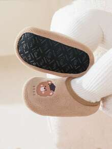 1Pair 6-12M,1-2Y Baby Kids Boys Girls Cartoon Newborn Baby Non-Slip Socks Thickened Warm - Fall/Winter New - Multicolor - View 2