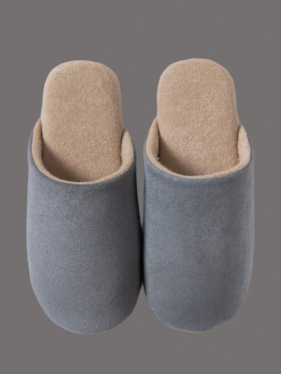 Sandal Rumah Wanita Sederhana, Sol Lembut Anti Selip, Sandal Kamar Tidur Ringan & Nyaman, Musim Semi/Musim Gugur