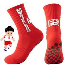 1/5 Pairs Kids Sports Socks, Football Socks, Non-Slip Socks, Knee-High Socks, Mid-Calf Socks, Compression Socks, Basketball Socks, Children