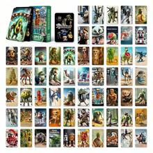Italian Brainrot Animals TralalaTungTung Sahur 60 Cards + 32 Stickers, Boxed High-Quality Photo Cards, LOMO Cards, Fandom Merchandise Cards, Christmas Gift, Small Gifts-A Meaningful Gift For Friends Who Love Animation - Multicolor - View 7