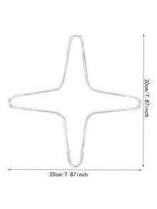 1Pc/2Pcs Multifunctional Stainless Steel Gas Stove Stand,Gas Ring Reducer,Flat Pot Wire Rack Support Stand,Trivet Bracket Holder,Milk Pot Rack, Small Teapot Rack, Coffee Cup Rack,For Small Pans,Kitchen,Cooking Pots,Makers,Wok Rings Turkish,Coffee Pot ,Moka Pots ,Small Sauce Pan ,Hob Stove Tops,Cooker Espresso Maker,Kitchen Accessories - Multicolor - View 2