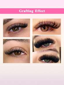 ARTSTAR Curl C 800 Fans Loose Fan Mixed Length Pointy Base Premade Fans Sharp Thin Slim Medium Stem Volume Russian Eyelashes Extensions - C - View 4