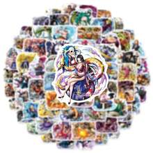 ONE PIECE 65Pcs Cartoon Fight Anime One Piece Luffy Zoro Hopper Waterproof Stickers Cool Graffiti Decals DIY Phone Suitcase Laptop Fridge Wall Decoration Sticker Room Decor Wall Stickers Wall Sticker Home Decor