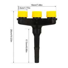 Garden Hose Sprayer Nozzle Watering Pipe Garden Water Spray Misting Nozzle Perfect For Lawn Garden And Yard - Yellow - View 11