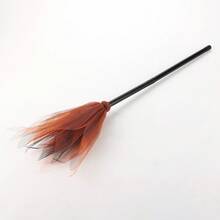 Detachable Witch Broom, Multi-Color Options, Halloween Party Decor, Wizard Costume Prop