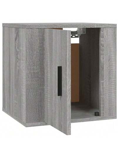 VidaXL TV Wand Unit 40x34.5x40 Cm Grijs Sonoma Oak view 7